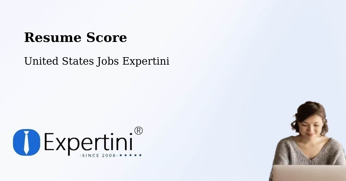 Resume Score & Job Description Match Tool – Williamston - United States Jobs Expertini